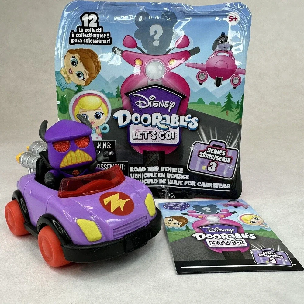 Disney Doorables ZURG Toy Story 2 Let's Go‎ Series 3 Figure & Vehicle  NEW RARE